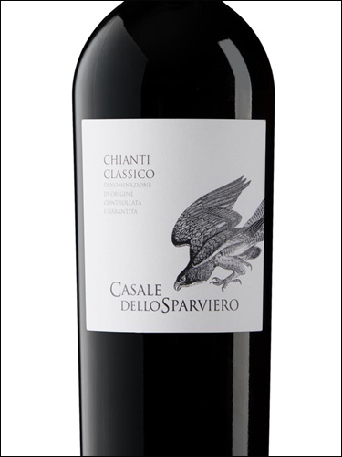 фото Casale dello Sparviero Chianti Classico DOCG Казале делло Спарвиеро Кьянти Классико Италия вино красное