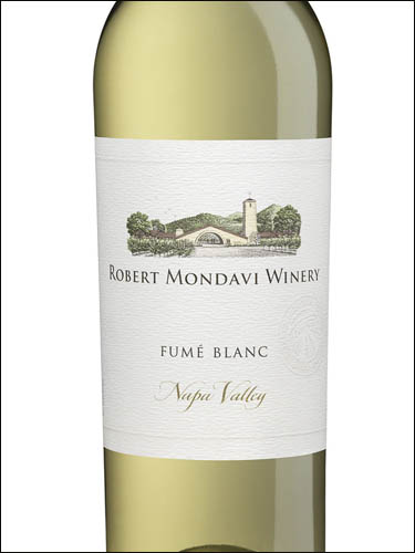 фото Robert Mondavi Winery Fume Blanc Napa Valley Роберт Мондави Вайнери  Фюме Блан Напа Вэлли США вино белое