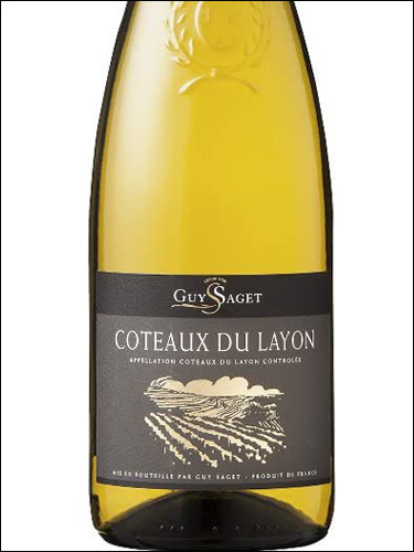фото Guy Saget Coteaux du Layon AOC Ги Саже Кото дю Лайон Франция вино белое
