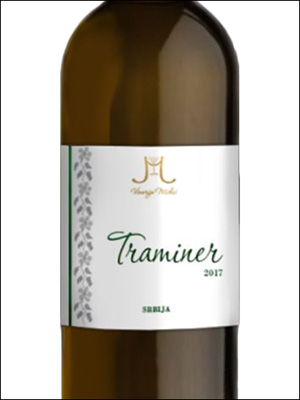 фото Vinarija Mikić Traminer Винария Микич Траминер Сербия вино белое