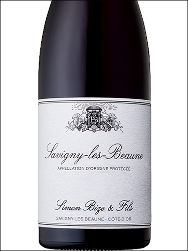 фото Simon Bize & Fils Savigny-les-Beaune Rouge AOC Симон Биз э Фис Савиньи-ле-Бон Руж Франция вино красное