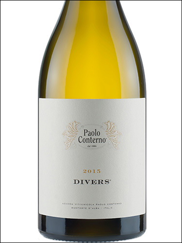 фото Paolo Conterno Divers Piemonte Chardonnay DOC Паоло Контерно Диверс Пьемонте Шардоне Италия вино белое
