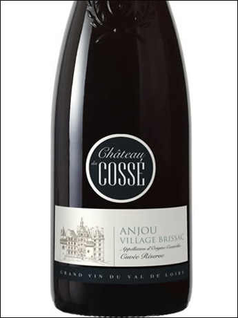 фото Chateau des Cosse Anjou Villages Brissac AOC Шато де Коссе Анжу Вилляж Бриссак Франция вино красное