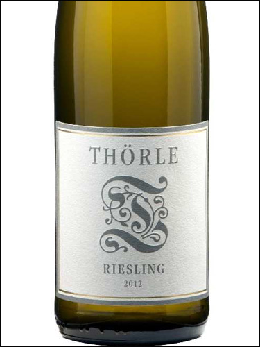 фото Thorle Riesling Trocken Rheinhessen Тёрле Рислинг Трокен Рейнхессен Германия вино белое