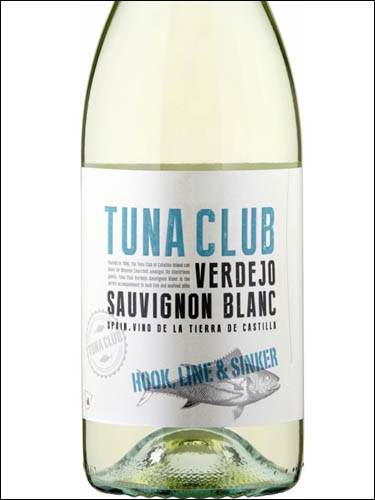 фото вино Tuna Club Verdejo Sauvignon Blanc Vino de la Tierra de Castilla 