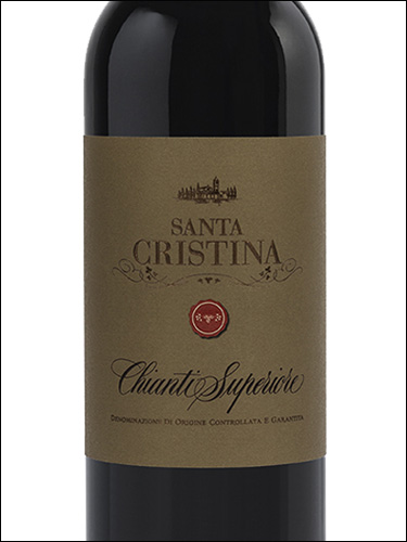 фото Santa Cristina Chianti Superiore DOCG Санта Кристина Кьянти Супериоре Италия вино красное