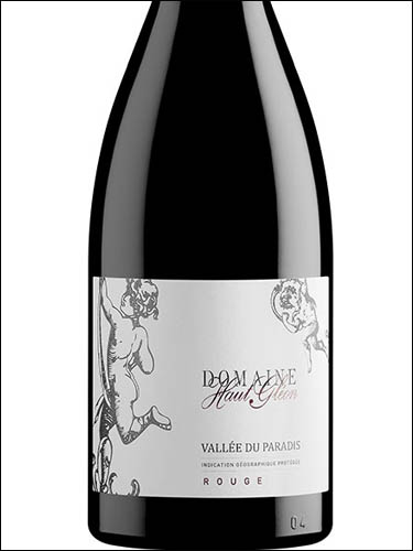 фото Domaine Haut Gleon Rouge Vallee du Paradis IGP Домен О-Глеон Руж Вале дю Паради Франция вино красное
