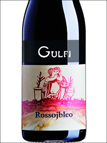 фото Gulfi Rossojbleo Nero d’Avola Sicilia DOC Гульфи Россоиблео Неро д'Авола Сицилия Италия вино красное