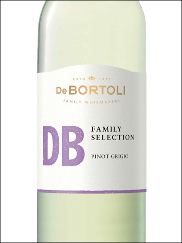 фото De Bortoli DB Family Selection Pinot Grigio Де Бортоли ДиБи Фэмили Селекшн Пино Гриджио Австралия вино белое