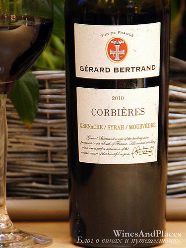 фото Gerard Bertrand Syrah-Carignan-Mourvedre AOC Corbieres Жерар Бертран Сира-Кариньян-Мурведр Корбьер АОС Франция вино красное