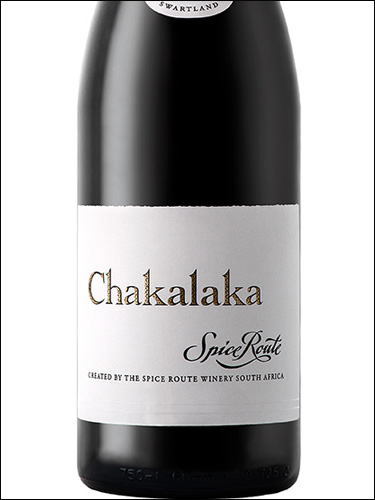 фото Spice Route Chakalaka Swartland WO Спайс Рут Чакалака Свартланд ЮАР вино красное