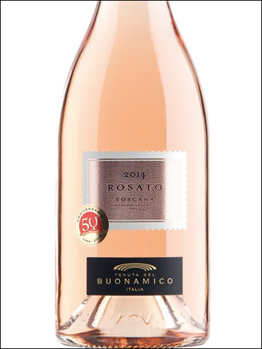 фото Tenuta del Buonamico Rosato Toscana IGT Тенута дель Буонамико Розато Тоскана Италия вино розовое