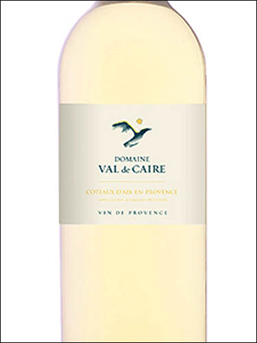 фото Domaine Val de Caire Blanc Coteaux d’Aix-en-Provence AOC Домен Валь де Кер Блан  Блан Кото д'Экс-ан-Прованс Франция вино белое