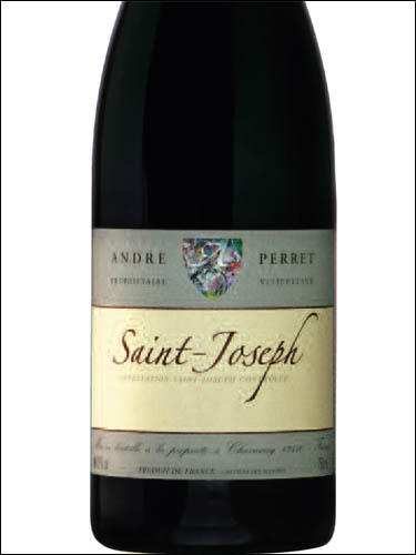 фото Andre Perret Saint-Joseph Rouge AOC Андре Перре Сен-Жозеф Руж Франция вино красное