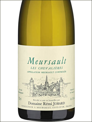 фото Domaine Remi Jobard Les Chevalieres Meursault AOC Домен Реми Жобар Ле Шевальер Мерсо Франция вино белое
