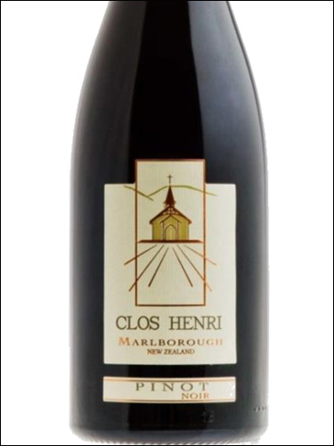 фото Clos Henri Pinot Noir Marlborough Кло Анри Пино Нуар Мальборо Новая Зеландия вино красное
