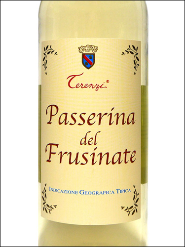 фото Terenzi Passerina del Frusinate IGT Теренци Пассерина дель Фрузинате Италия вино белое
