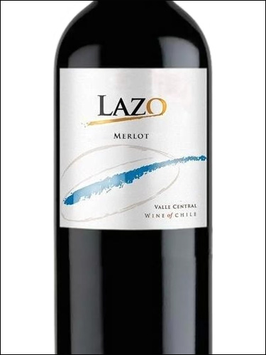 фото Lazo Merlot Лазо Мерло Чили вино красное