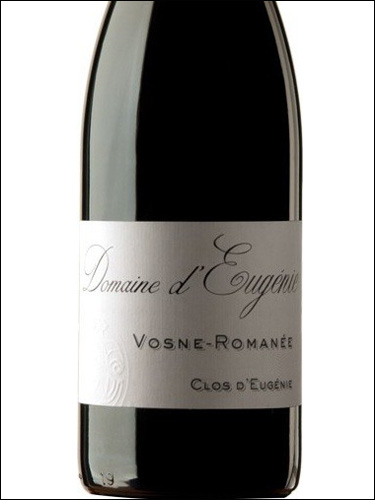 фото Domaine d'Eugenie Vosne-Romanee Clos d'Eugenie AOC Домен д'Эжени Вон-Романе Кло д'Эжени Франция вино красное