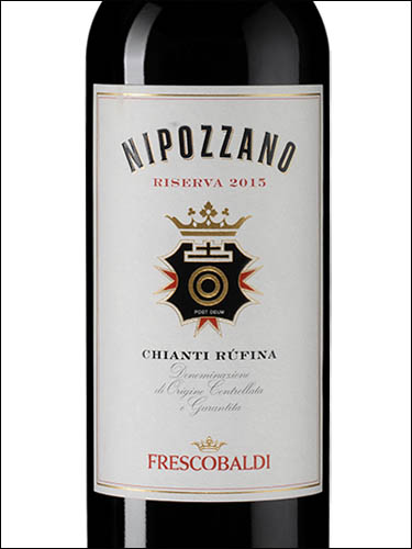 фото Frescobaldi Nipozzano Chianti Rufina Riserva DOCG  Фрескобальди Нипоццано Кьянти Руфина Ризерва Италия вино красное