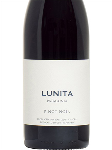 фото Chacra Lunita Pinot Noir Patagonia Чакра Лунита Пино Нуар Патагония Аргентина вино красное