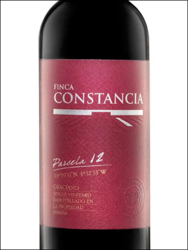 фото вино Finca Constancia Parcela 12 