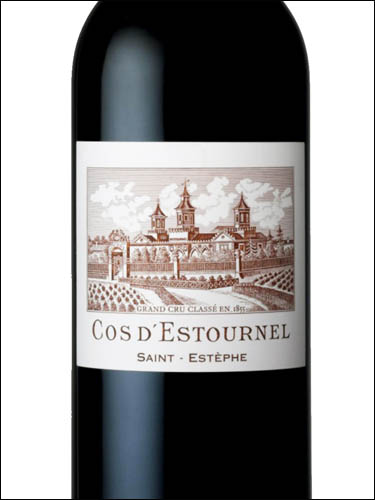 фото  Chateau Cos d'Estournel 2-eme Grand Cru Classe Saint-Estephe AOC Шато Кос д’Эстурнель Сент-Эстеф Франция вино красное