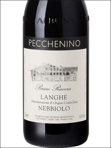 фото Pecchenino Brico Ravera Langhe Nebbiolo DOC Пеккенино Брико Равера Ланге Неббиоло Италия вино красное