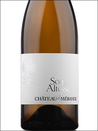 фото Chateau de Merande Son Altesse Roussette de Savoie AOC Шато де Меранд Сон Альтес Русет де Савуа Франция вино белое