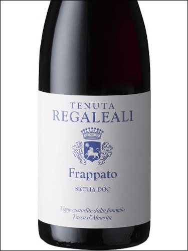 фото Tasca d'Almerita Tenuta Regaleali Frappato Таска д'Альмерита Тенута Регалеали Фраппато Италия вино красное