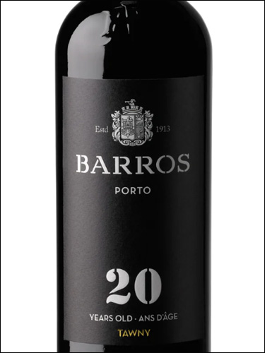 фото Barros 20 Years Old Tawny Porto Портвейн Барруш 20 лет выдержки Тони Порту Португалия вино красное