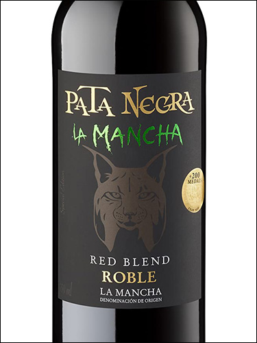 фото вино Pata Negra Red Blend Roble La Mancha DO 