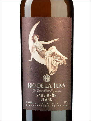 фото вино Rio de la Luna Sauvignon Blanc Valdepenas DO 
