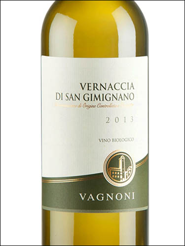 фото Vagnoni Vernaccia di San Gimignano DOCG Ваньони Верначча ди Сан Джиминьяно Италия вино белое