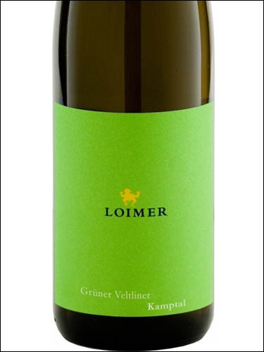 фото Loimer Gruner Veltliner Kamptal DAC Лоймер Грюнер Вельтлинер Кампталь Австрия вино белое