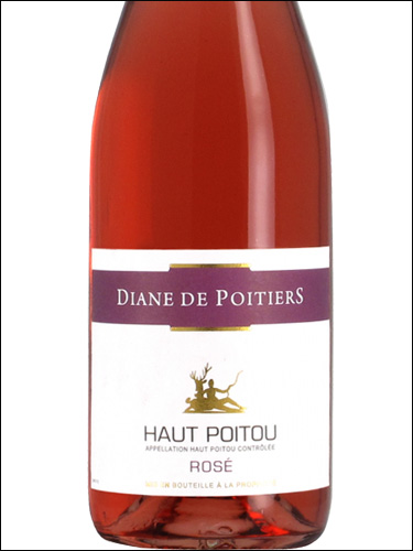 фото Diane de Poitiers Haut-Poitou Rose AOC Диан де Пуатье О-Пуату Розе Франция вино розовое