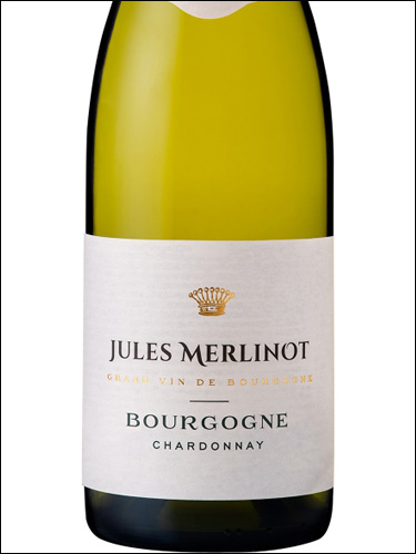 фото Jules Merlinot Bourgogne Chardonnay AOC Жюль Мерлино Бургонь Шардоне Франция вино белое