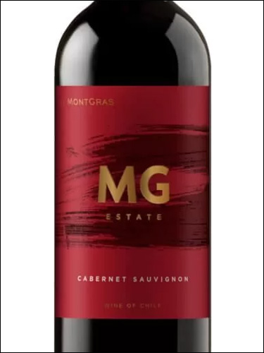 фото MG Estate Cabernet Sauvignon МГ Истейт Каберне Совиньон Чили вино красное