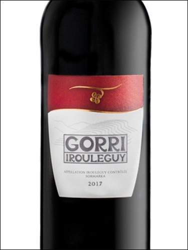 фото Gorri Rouge Irouleguy AOC Горри Руж Ирулеги Франция вино красное