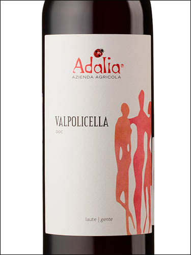 фото Adalia Laute Valpolicella DOC Адалия Лауте Вальполичелла Италия вино красное