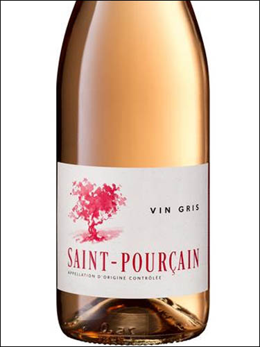 фото Vin Gris Sainte-Pourcain AOC Вэн Гри Сен-Пурсен Франция вино розовое