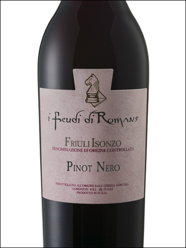 фото I Feudi di Romans Pinot Nero Friuli Isonzo DOC И Феуди ди Романс Пино Неро Фриули Изонцо Италия вино красное