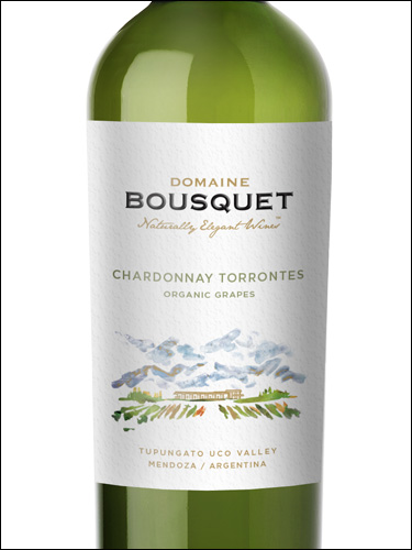 фото Domaine Bousquet Chardonnay-Torrontes Tupungato Valley Домен Буске Шардоне-Торронтес Долина Тупунгато Аргентина вино белое