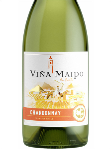 фото Vina Maipo Mi Pueblo Chardonnay Винья Майпо Ми Пуэбло Шардоне Чили вино белое