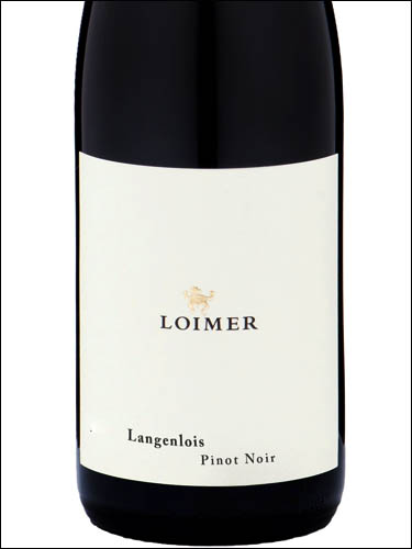 фото Loimer Langenlois Pinot Noir Niederosterreich Лоймер Лангенлойс Пино Нуар Нидеростеррайх Австрия вино красное