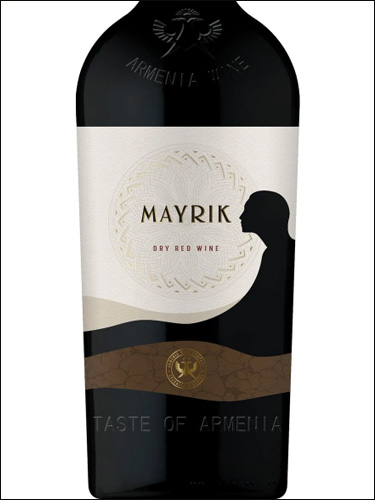 фото Armenia Wine Mayrik Red Dry Армения Вайн Майрик красное сухое Армения вино красное