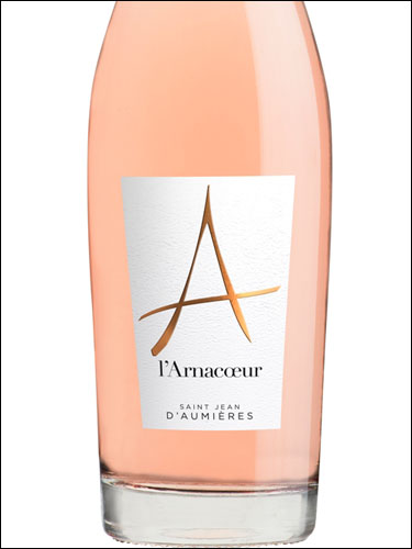 фото Chateau Saint Jean d'Aumieres L’Arnacoeur Rose Pays d’OC JGP Шато Сен-Жан д'Омьер Л'Арнакёр Розе Пэи д'Ок Франция вино розовое