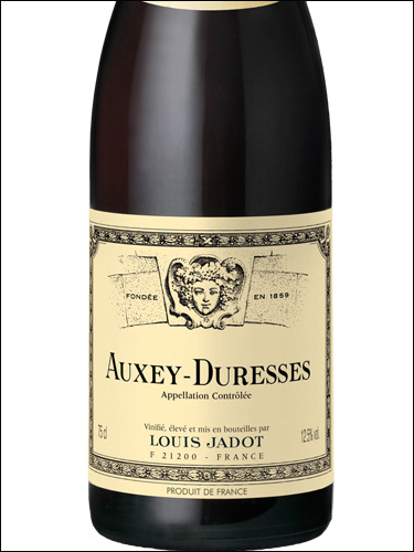 фото Louis Jadot Auxey-Duresses AOC Луи Жадо Оссе-Дюрес Франция вино красное