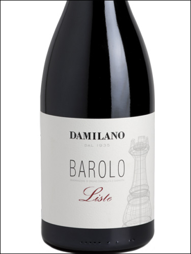 фото Damilano Barolo Liste DOCG Дамилано Бароло Листе Италия вино красное