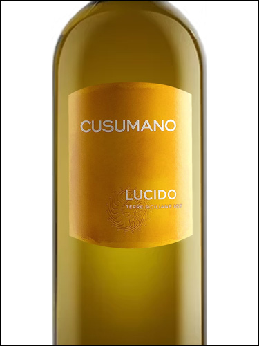 фото Cusumano Lucido Terre Siciliane IGT Кузумано Лючидо Терре Сичилиане Италия вино белое